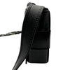 ボッテガ・ヴェネタ BOTTEGA VENETA カセット ショルダーバッグ 667298 ブラック レザー レディース ウエストバッグ