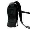 ボッテガ・ヴェネタ BOTTEGA VENETA カセット ショルダーバッグ 667298 ブラック レザー レディース ウエストバッグ