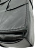 ボッテガ・ヴェネタ BOTTEGA VENETA カセット ショルダーバッグ 667298 ブラック レザー レディース ウエストバッグ