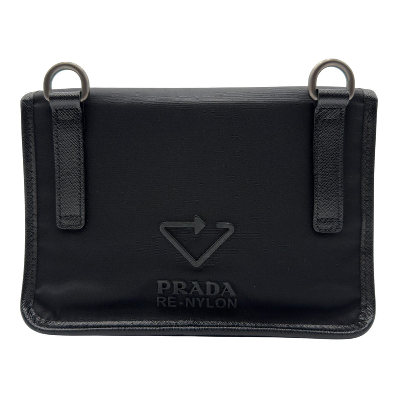 プラダ PRADA Re-Nylon スマートフォンケース 2ZH108 ブラック