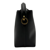 サンローラン SAINT LAURENT Le 37 ミニ バケットバッグ 765870 ブラック ゴールド金具 カーフスキン レディース ショルダーバッグ