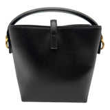 サンローラン SAINT LAURENT Le 37 ミニ バケットバッグ 765870 ブラック ゴールド金具 カーフスキン レディース ショルダーバッグ