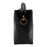 サンローラン SAINT LAURENT Le 37 ミニ バケットバッグ 765870 ブラック ゴールド金具 カーフスキン レディース ショルダーバッグ