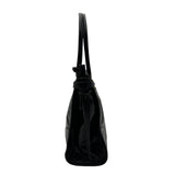 プラダ PRADA ポニーラージバッグ 1BA433 ブラック ソフトレザー レディース トートバッグ