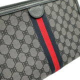 バレンシアガ BALENCIAGA ザ ハッカープロジェクトポーチ 680382 ブラック BBロゴキャンバス メンズ ポーチ