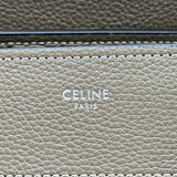 セリーヌ CELINE ラゲージマイクロ グレージュ レザー レディース ハンドバッグ