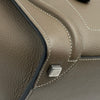 セリーヌ CELINE ラゲージマイクロ グレージュ レザー レディース ハンドバッグ