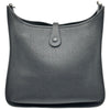 エルメス HERMES エヴリン1 PM □I刻印 ブラック シルバー金具 トリヨン レディース ショルダーバッグ