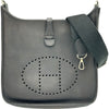 エルメス HERMES エヴリン3PM □Q刻印 ブラック シルバー金具 トリヨン レディース ショルダーバッグ