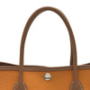 エルメス HERMES ガーデンパーティTPM C刻印 アプリコット/ゴールド シルバー金具 トワル/ネゴンダ レディース ハンドバッグ