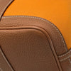 エルメス HERMES ガーデンパーティTPM C刻印 アプリコット/ゴールド シルバー金具 トワル/ネゴンダ レディース ハンドバッグ
