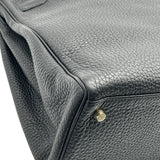 エルメス HERMES ケリー35 内縫い □M刻印 ブラック ゴールド金具 トリヨン レディース ショルダーバッグ