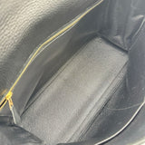 エルメス HERMES ケリー35 内縫い □B刻印 ブラック ゴールド金具 トリヨン レディース ショルダーバッグ