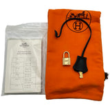 エルメス HERMES ケリー35 内縫い □B刻印 ブラック ゴールド金具 トリヨン レディース ショルダーバッグ