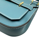 エルメス HERMES ジプシエールミニ B刻印 ニューブルージーン ゴールド金具 エバーカラー レディース ショルダーバッグ
