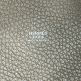 エルメス HERMES ピコタンロックMM U刻印 エトゥープ シルバー金具 トリヨン レディース ハンドバッグ