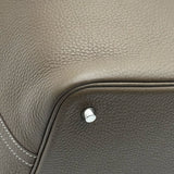 エルメス HERMES ピコタンロックMM U刻印 エトゥープ シルバー金具 トリヨン レディース ハンドバッグ