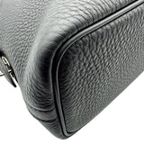 エルメス HERMES ボリードメッセンジャー K刻印 ブラック シルバー金具 トゴ メンズ ショルダーバッグ