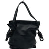 ロエベ LOEWE フラメンコ ノット ブラック レザー メンズ ショルダーバッグ