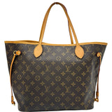 ルイ・ヴィトン LOUIS VUITTON ネヴァーフルMM M40156 ブラウン モノグラムキャンバス レディース トートバッグ