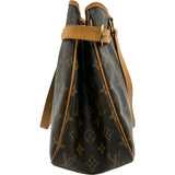 ルイ・ヴィトン LOUIS VUITTON バティニョール・オリゾンタル M51154 ブラウン モノグラム・キャンバス レディース ショルダーバッグ