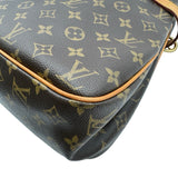 ルイ・ヴィトン LOUIS VUITTON バティニョール・オリゾンタル M51154 ブラウン モノグラム・キャンバス レディース ショルダーバッグ