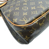 ルイ・ヴィトン LOUIS VUITTON バティニョール・オリゾンタル M51154 ブラウン モノグラム・キャンバス レディース ショルダーバッグ