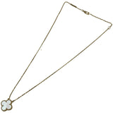 ヴァンクリーフ＆アーペル Van Cleef & Arpels ヴィンテージアルハンブラネックレス ゴールド Au750 マザーオブパール ジュエリー