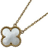 ヴァンクリーフ＆アーペル Van Cleef & Arpels ヴィンテージアルハンブラネックレス ゴールド Au760 マザー オブ パール ジュエリー