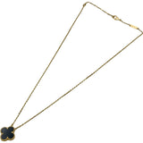 ヴァンクリーフ＆アーペル Van Cleef & Arpels ヴィンテージアルハンブラネックレス ゴールド Au750 オニキス ジュエリー