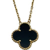 ヴァンクリーフ＆アーペル Van Cleef & Arpels ヴィンテージアルハンブラネックレス ゴールド Au750 オニキス ジュエリー
