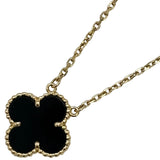 ヴァンクリーフ＆アーペル Van Cleef & Arpels ヴィンテージアルハンブラネックレス ゴールド Au750 オニキス ジュエリー