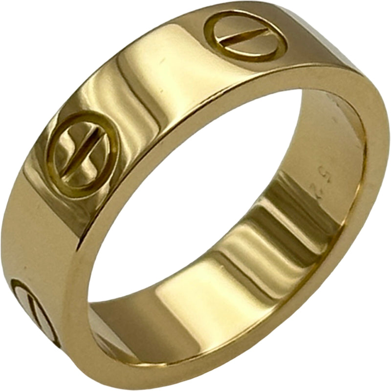 Cartier リング　k18 750 ゴールド カルティエ Cartier ラブリング ゴールド 750 ジュエリー | 中古