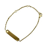 カルティエ Cartier 2Cアイデンティティブレスレット ゴールド 750 ジュエリー