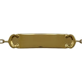 カルティエ Cartier 2Cアイデンティティブレスレット ゴールド 750 ジュエリー