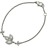 ハリーウィンストン HARRY WINSTON リリークラスターブレス プラチナ Pt950 ダイヤモンド ジュエリー