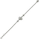 ハリーウィンストン HARRY WINSTON リリークラスターブレス プラチナ Pt950 ダイヤモンド ジュエリー