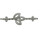 ハリーウィンストン HARRY WINSTON リリークラスターブレス プラチナ Pt950 ダイヤモンド ジュエリー