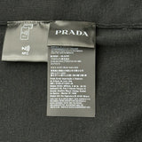 プラダ PRADA ニット切替ジップアップナイロンジャケット UMG116 ブラック ウール メンズ その他アウター