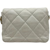 シャネル CHANEL マトラッセハートロックチェーンショルダー AS3979 ホワイト ゴールド金具 ラムレザー レディース ショルダーバッグ