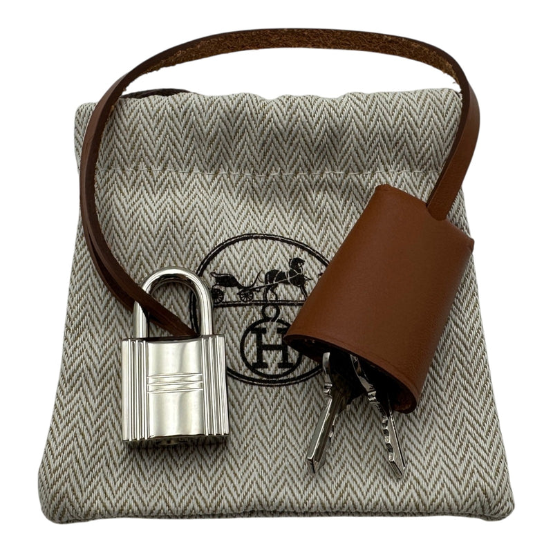エルメス HERMES エールバッグジップPM K刻 ブラック/ゴールド