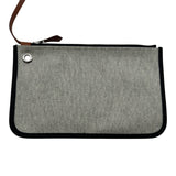 エルメス HERMES エールバッグジップPM K刻 ブラック/ゴールド シルバー金具 トワル/ハンター レディース ショルダーバッグ