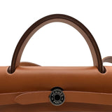エルメス HERMES エールバッグジップPM K刻 ブラック/ゴールド シルバー金具 トワル/ハンター レディース ショルダーバッグ
