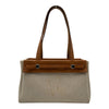 エルメス HERMES エールバッグカバスPM □G刻 アイボリー/ナチュラル シルバー金具 トワル/ハンター レディース トートバッグ