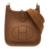 エルメス HERMES エヴリン TPM W刻 ゴールド ゴールド金具 トリヨン レディース ショルダーバッグ