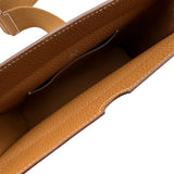 エルメス HERMES ヴィドポッシュ B刻 ゴールド シルバー金具 トゴ レディース ショルダーバッグ