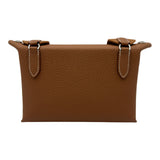 エルメス HERMES ヴィドポッシュ B刻 ゴールド シルバー金具 トゴ レディース ショルダーバッグ