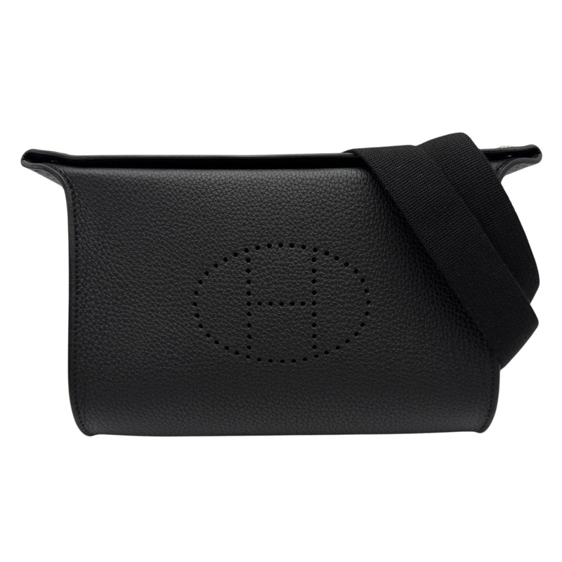 エルメス HERMES ヴィドポッシュ G刻 ブラック シルバー金具 トゴ