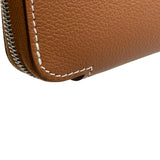 エルメス HERMES アザップロングシルクイン W刻印 ゴールド エバーカラー レディース 長財布