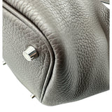 エルメス HERMES ピコタンロックPM K刻 ベブラン シルバー金具 トリヨン レディース ハンドバッグ